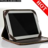 Leather Stand Case for ipad2 Zipper Style Pouch Handbag Tablet PC 4 colors