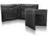 Leather aluminum wallet