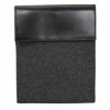 Leather and Felt mobile pouch, Leather and Felt iphone pouch
