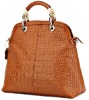 Leather bag/CROCO/Fashion/