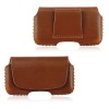 Leather belt clip case for iphone 4