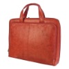 Leather briefcase for woman by viscontidiffusione.com the world's bag warehouse