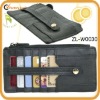 Leather business card organizer bag