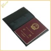 Leather business passport holder