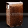 Leather camera case,genuine leather digital camera case