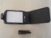 Leather case for Blackberry 9000 wih Clip