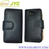 Leather case for Blackberry I908