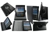 Leather case for apple ipad 2 with 360degree rotated