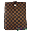 Leather case for ipad up and down style