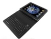 Leather case for ipad with bluetooth keyboard function