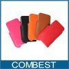 Leather cover mobile phone case for iPhone 4