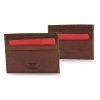 Leather credit card holder by viscontidiffusione.com the world's bag and wallets warehouse