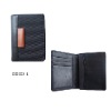 Leather credit card holder,geniune leather card folder,folder wallet