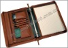 Leather file folder