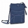 Leather jeans bag case for ipad 2 2g