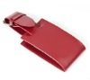 Leather luggage tag,Travel tag