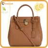 Leather medium amphibious bag, simple and fashional