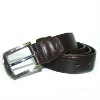 Leather men belts removable buckles