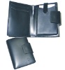 Leather passport folder