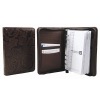 Leather portfolio case with multifunction