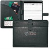 Leather portfolio case with multifunction