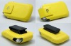 Leather pouch with belt clip for Blackberry phones