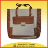 Leather shoulder bag for women