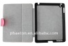 Leather smart case stand for ipad 2