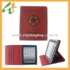 Leather tablet pc case with stand for IPad2