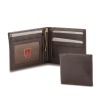 Leather wallet for man with spring