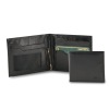 Leather wallet for man with spring
