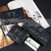 Leather woman wallet, clutch,  lady purse