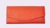 Leather woman wallet, clutch, , lady purse