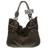 Leather women handbag(9442#)