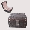 Leatherette Jewelry Box with velvet lining