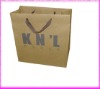 Led luminous paper gift bag for shopping