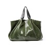 Legend Snake embossed leather handbag