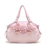 Leisure PU Lady pink Handbag