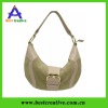 Leisure Women Buckle Pocket PU Leather Handbag