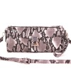 Leisure & fashionsnake printed leather women shoulder bags