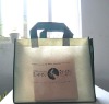 Leisure light yellow non-woven bag