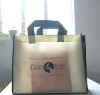 Leisure light yellow non-woven bag