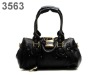 Leisure style womens pu handbags black