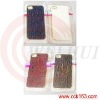 Leopard Look with Rhinestone Mobile Phone Case,for iphone 3g 3gs 4g