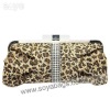 Leopard Satin evening bags WI-0272