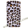 Leopard Series Hard Protective Case Cover for iPhone 4-Yellow Dot