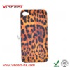 Leopard mobile phone plastic protective casing