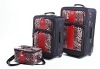 Leopard printed beauty case luggage