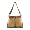 Lerpard PU designer authentic fashion handbag