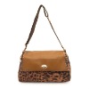 Lerpard PU designer authentic fashion handbag